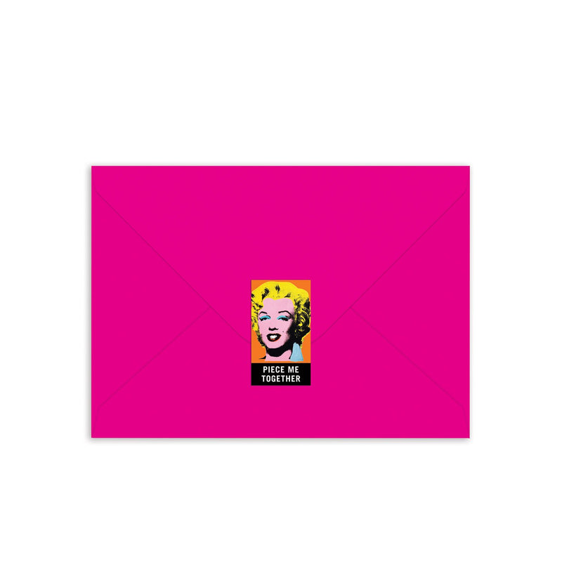 Andy Warhol Marilyn Greeting Card Puzzle Greeting Card Puzzles Andy Warhol Collection 