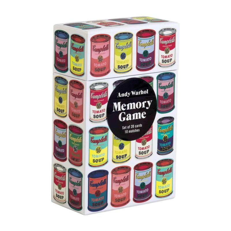 Andy Warhol Memory Game Memory Games Galison 