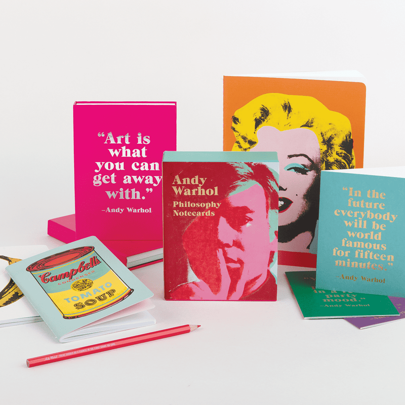 Andy Warhol Mini Notebook Set Journals and Notebooks Galison 