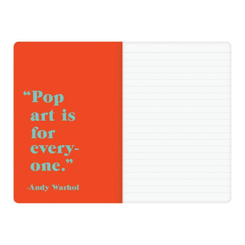 Andy Warhol Mini Notebook Set Journals and Notebooks Galison 