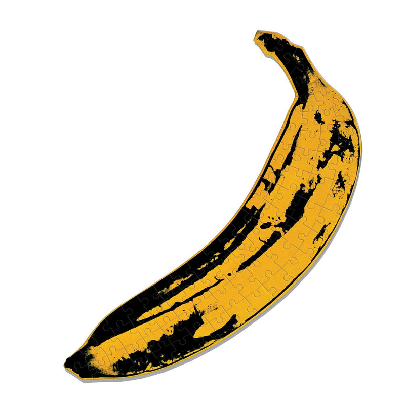 Andy Warhol Mini Shaped Puzzle Banana Mini-Shaped Puzzles Galison 