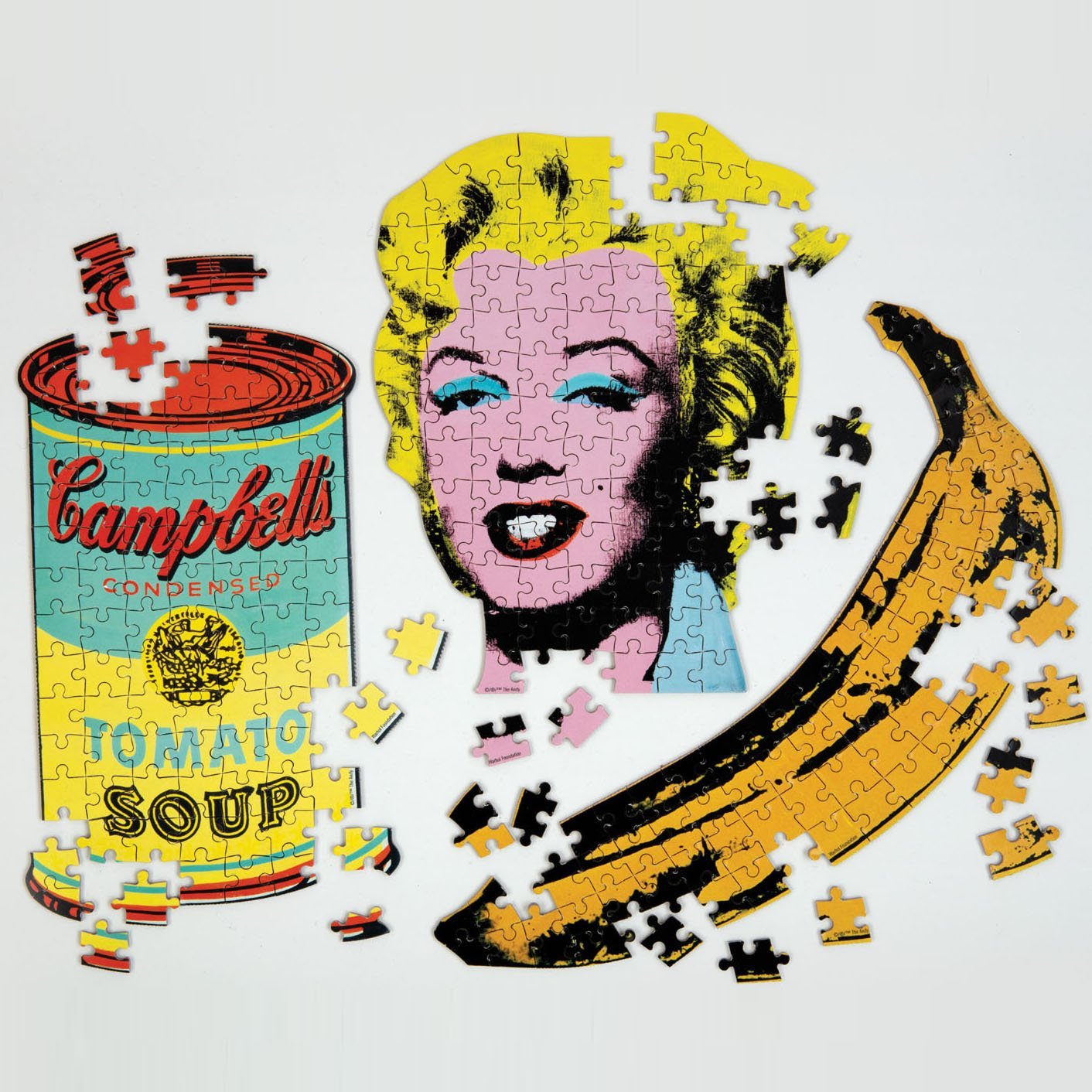 Andy Warhol Mini Shaped Puzzle Campbell's Soup | Galison