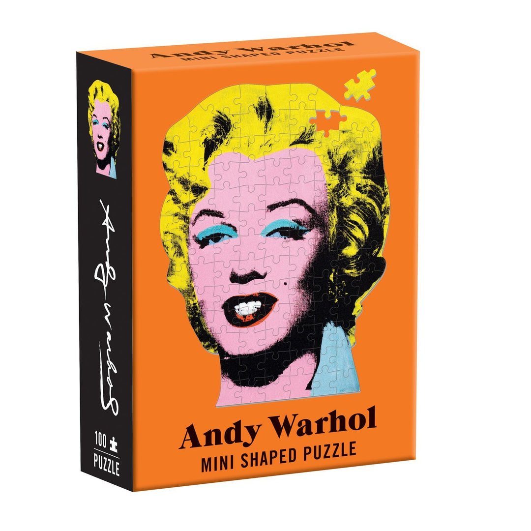 Andy Warhol Mini Shaped Puzzle Marilyn Mini-Shaped Puzzles Galison 