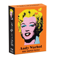 Andy Warhol Mini Shaped Puzzle Marilyn Mini-Shaped Puzzles Galison 