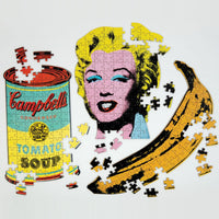 Andy Warhol Mini Shaped Puzzle Marilyn Mini-Shaped Puzzles Galison 