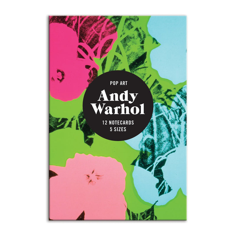 Andy Warhol Pop Art Notecard Set Greeting Cards Galison 
