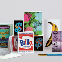 Andy Warhol Pop Art Notecard Set Greeting Cards Galison 