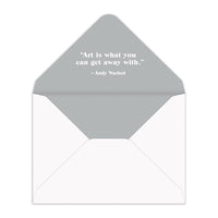 Andy Warhol Pop Art Notecard Set Greeting Cards Galison 