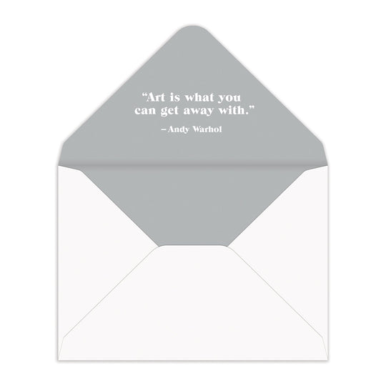 Andy Warhol Pop Art Notecard Set Greeting Cards Galison 
