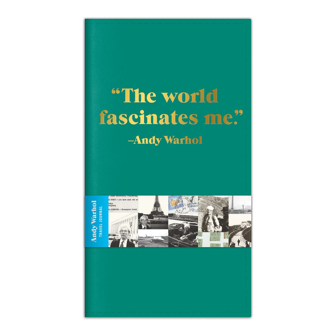 Andy Warhol Quotation Travel Journal Journals and Notebooks Galison 