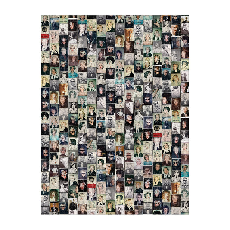 Andy Warhol Selfies 1000 Piece Puzzle 1000 Piece Puzzles Galison 