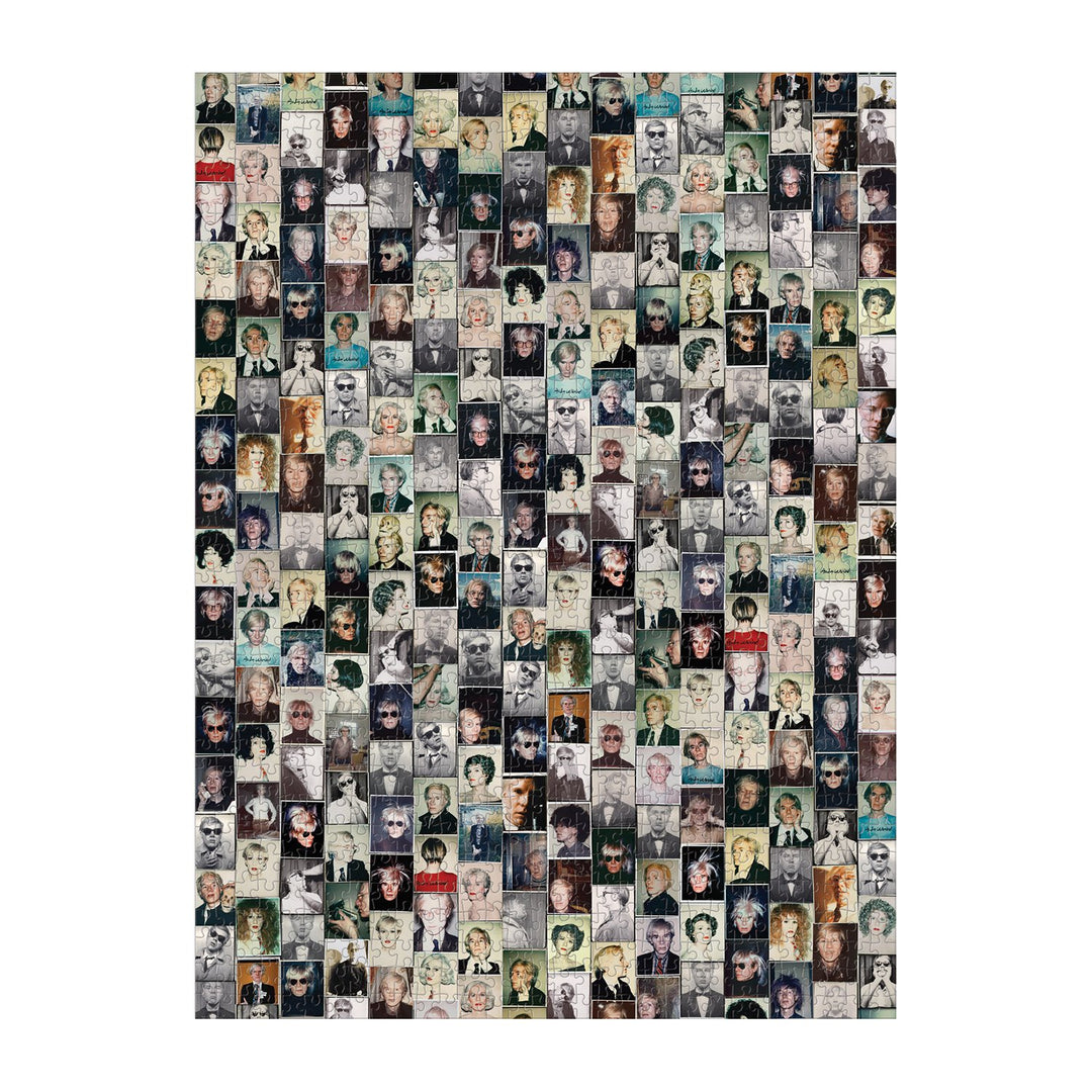 Andy Warhol Selfies 1000 Piece Puzzle 1000 Piece Puzzles Galison 