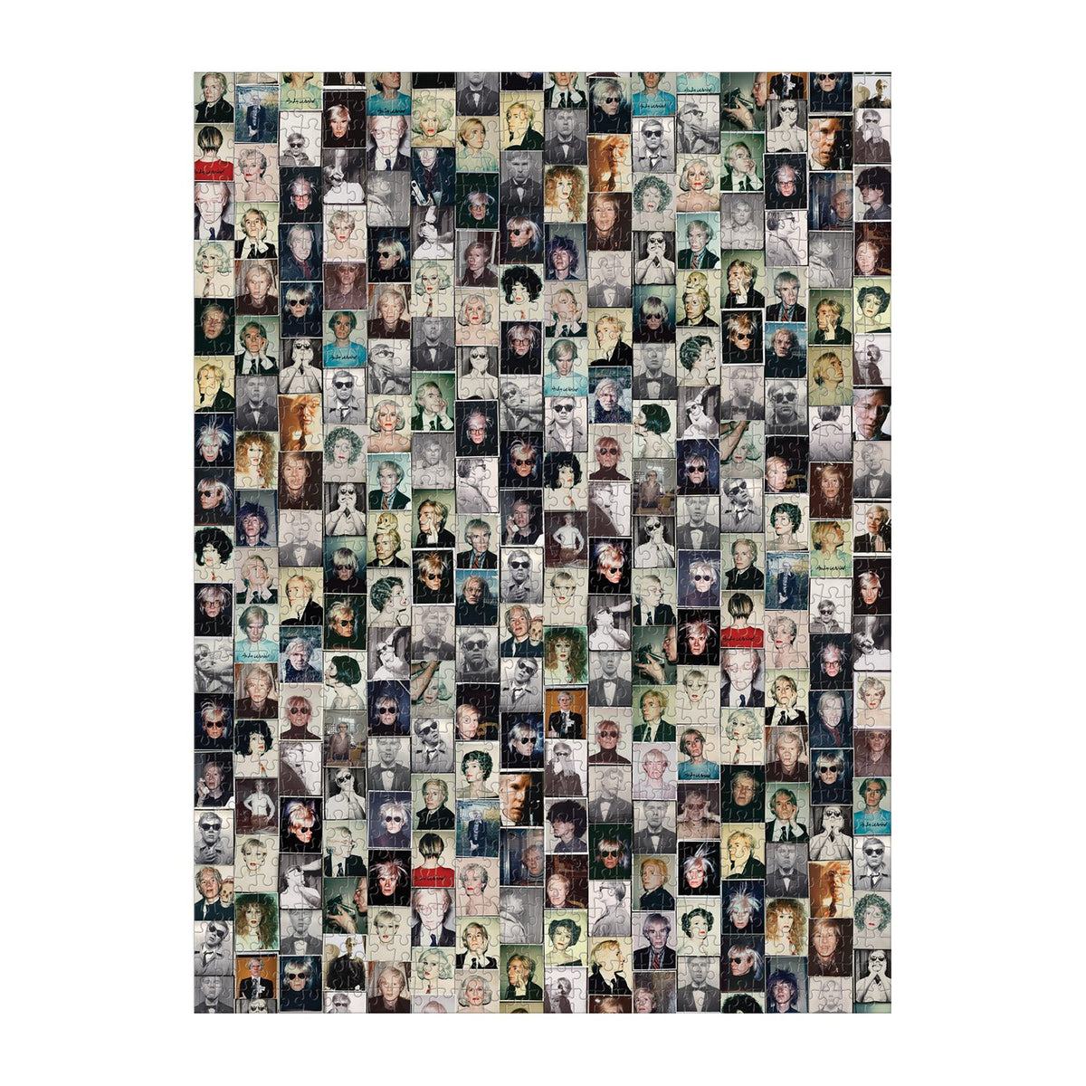 Andy Warhol Selfies 1000 Piece Puzzle 1000 Piece Puzzles Galison 