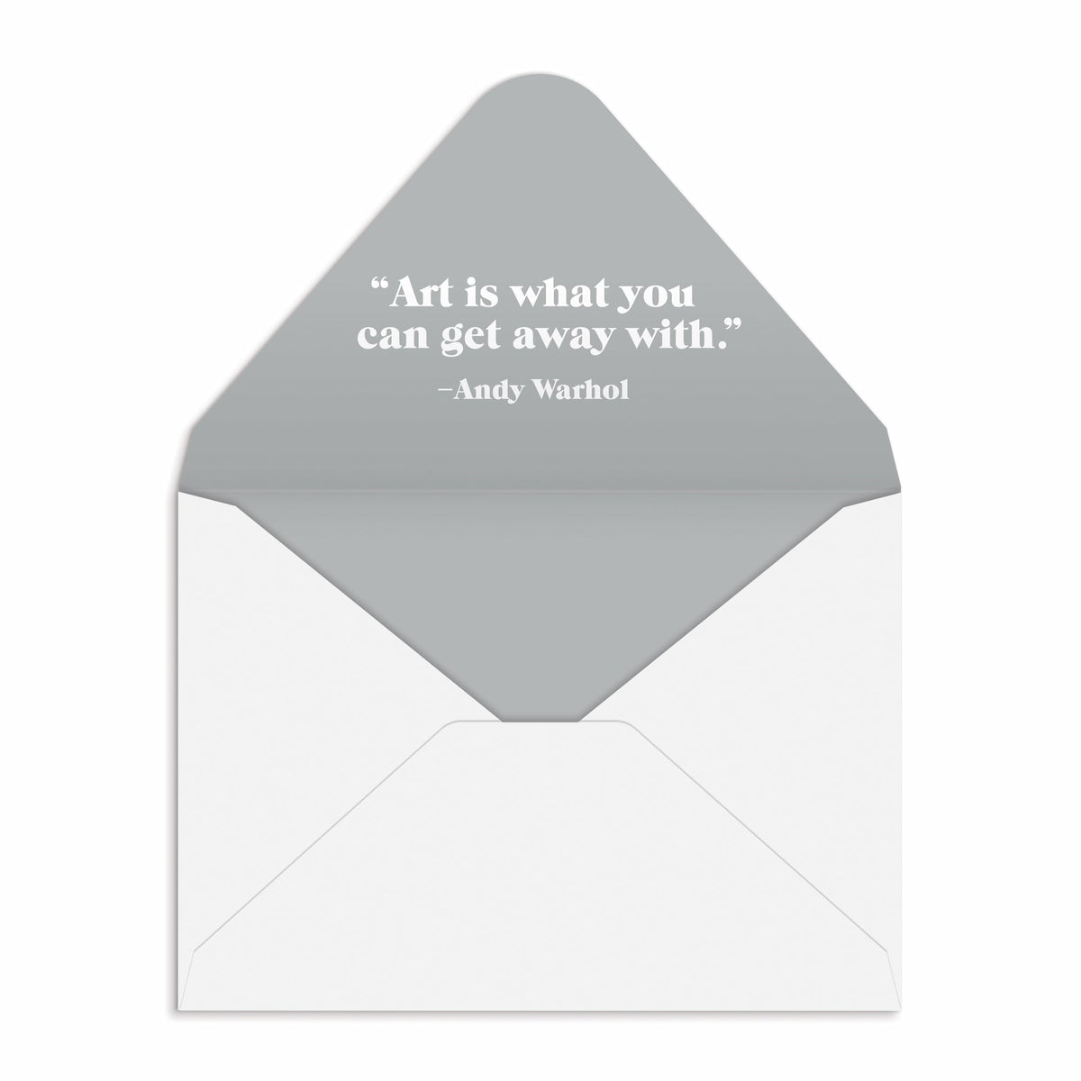 Andy Warhol Shaped Notecard Set Andy Warhol 