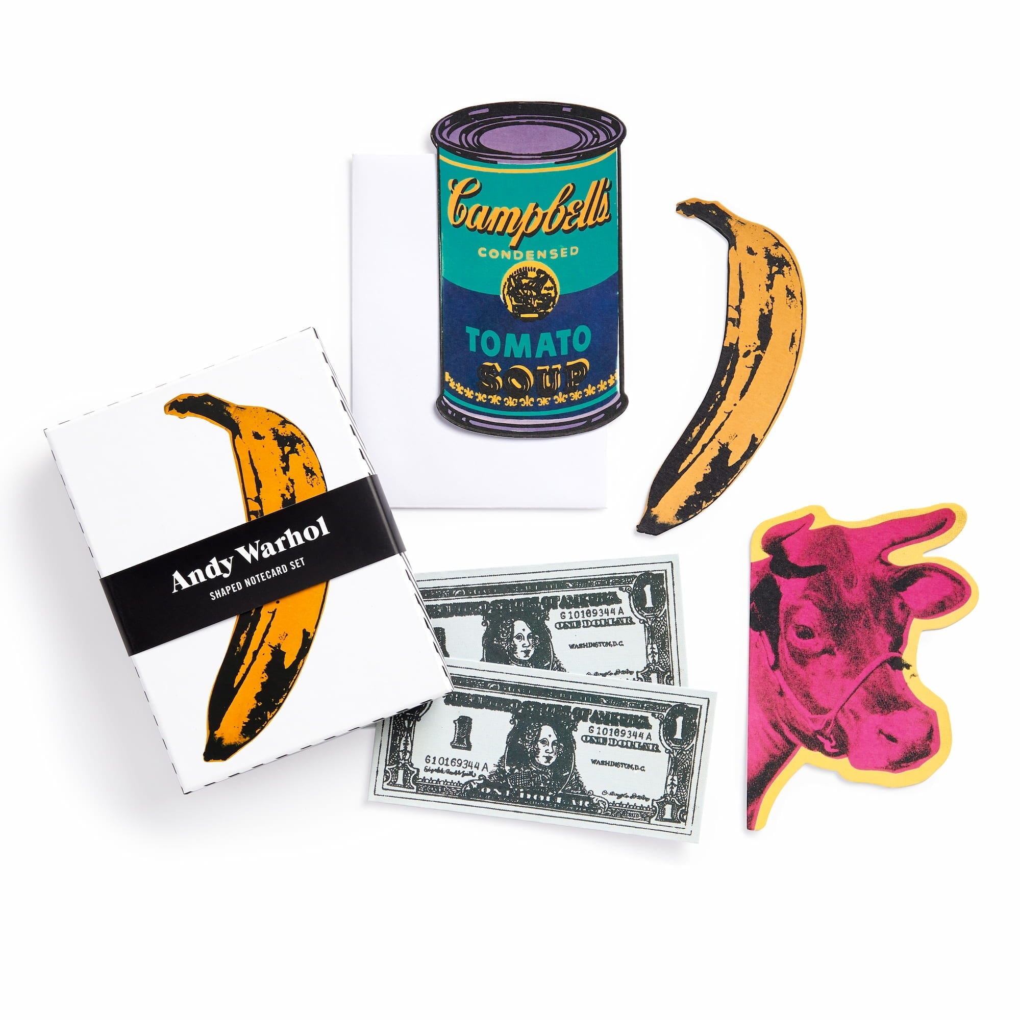 Andy Warhol Shaped Notecard Set | Galison