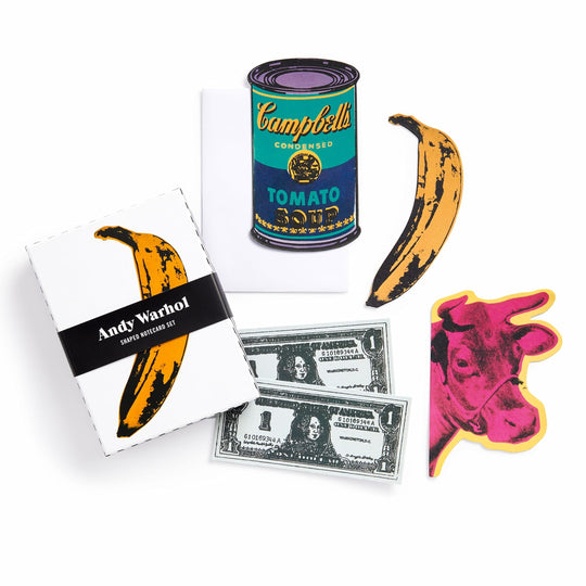 Andy Warhol Shaped Notecard Set Andy Warhol 