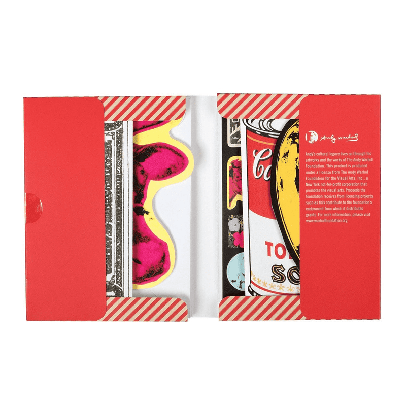 Andy Warhol Shaped Portfolio Notecards Greeting Cards Galison 