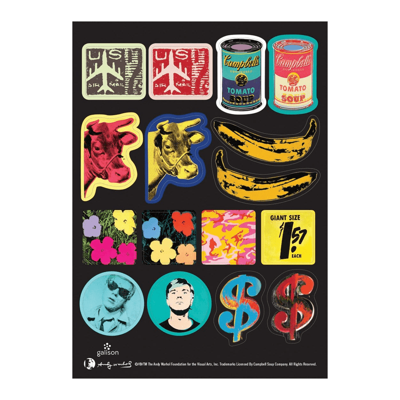 Andy Warhol Shaped Portfolio Notecards Greeting Cards Galison 