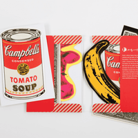 Andy Warhol Shaped Portfolio Notecards Greeting Cards Galison 