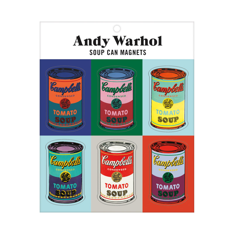 Andy Warhol Soup Can Magnets Magnets Galison 