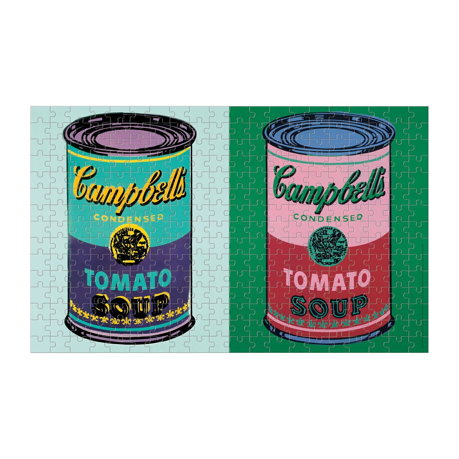 Andy Warhol Soup Cans 300 Piece Lenticular Puzzle | Galison