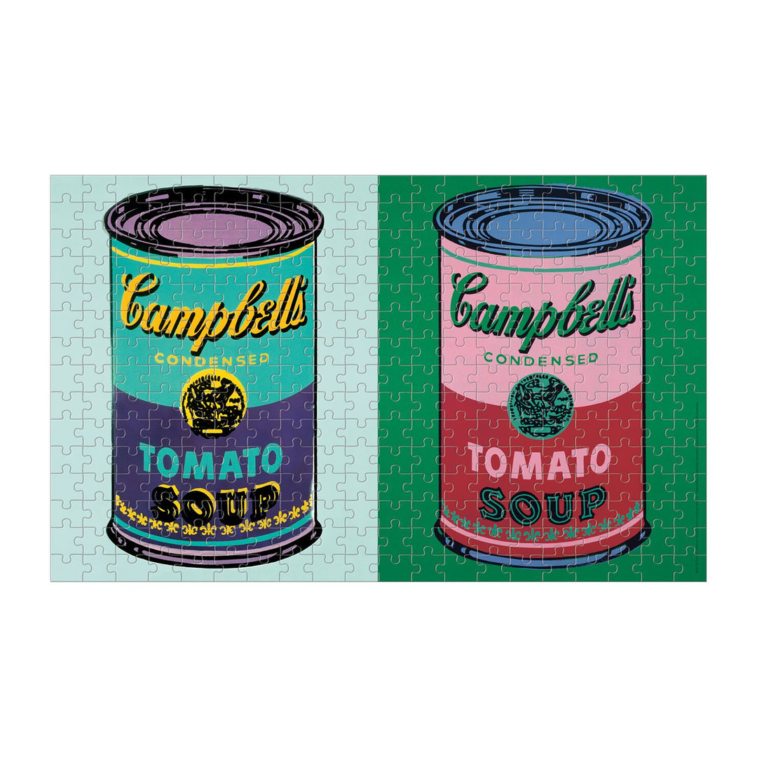 Andy Warhol Soup Cans 300 Piece Lenticular Puzzle 300 Piece Lenticular Puzzles Andy Warhol Collection 