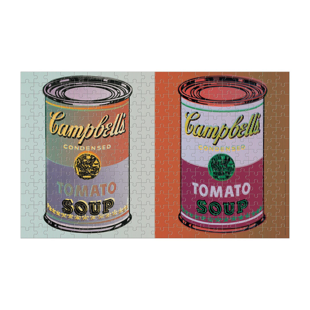 Andy Warhol Soup Cans 300 Piece Lenticular Puzzle 300 Piece Lenticular Puzzles Andy Warhol Collection 