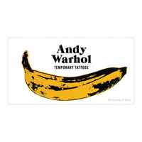Andy Warhol Temporary Tattoo Set Temporary Tattoo Sets Galison 
