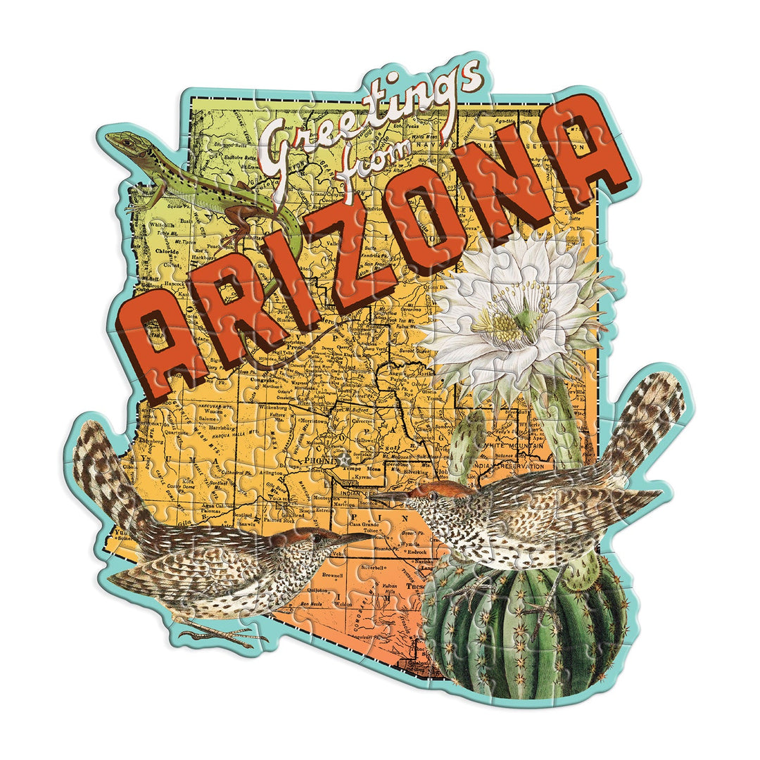 Arizona Mini Shaped Puzzle Galison 
