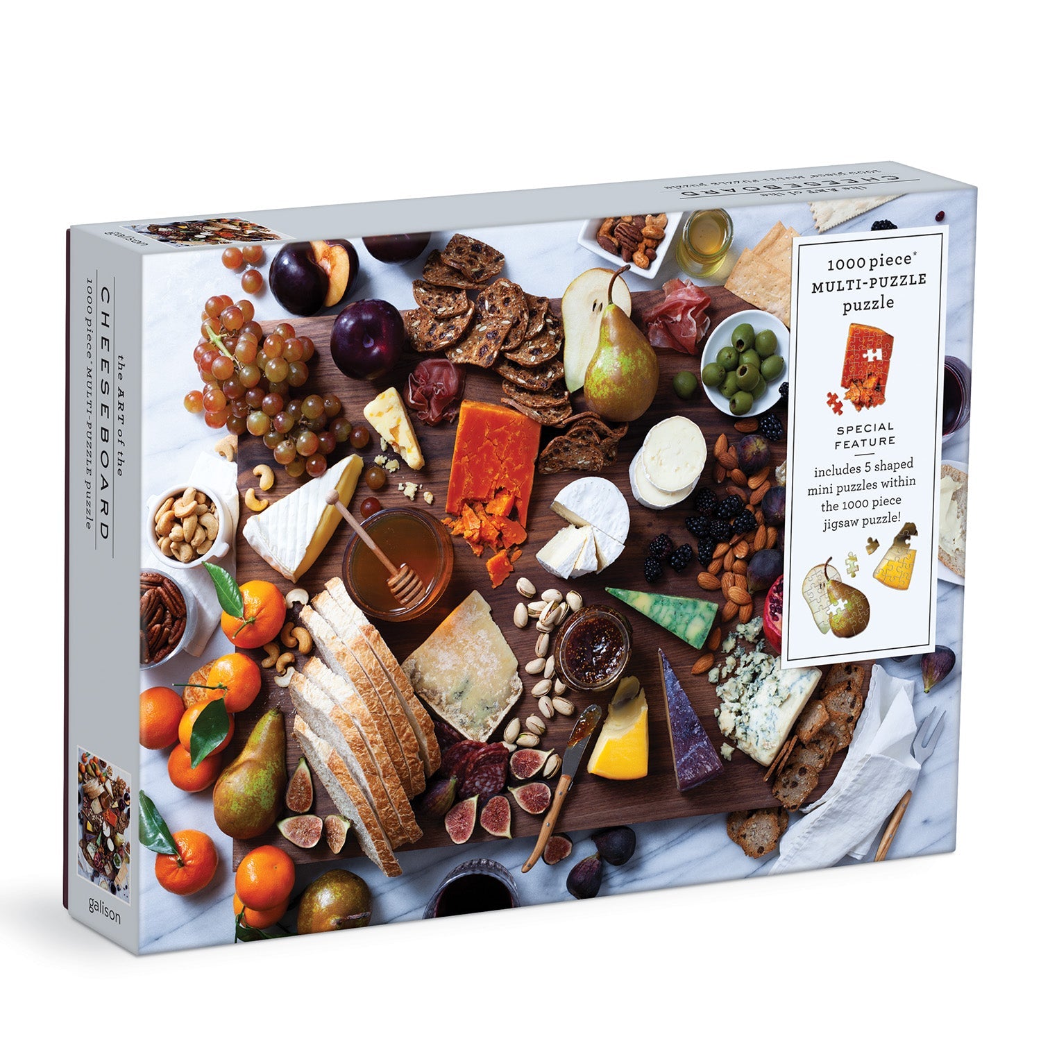 Art of the Cheeseboard 1000 Piece Puzzle | Galison