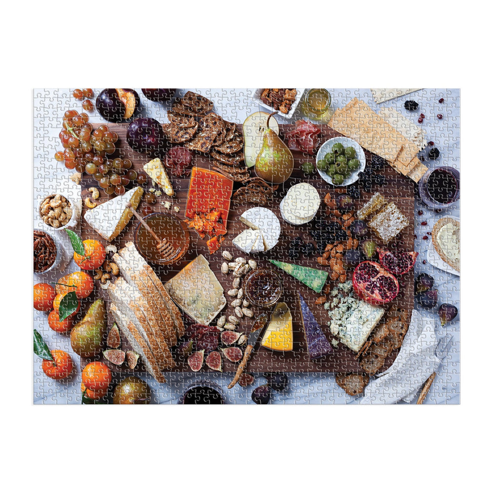 Art of the Cheeseboard 1000 Piece Multi-Puzzle Puzzle Galison 