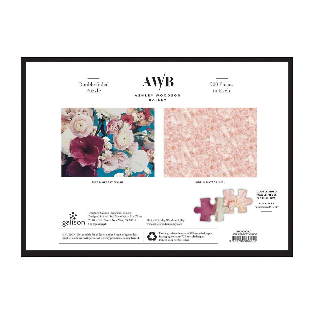 Ashley Woodson Bailey 2-Sided 500 Piece Puzzle 2-sided 500 Piece Puzzles Galison 