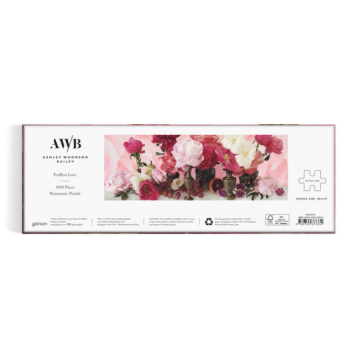 Ashley Woodson Bailey Endless Love 1000 Piece Panoramic Puzzle Puzzles Ashley Woodson Bailey 