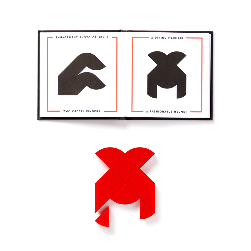 At First Sight Tangram Puzzle Galison 