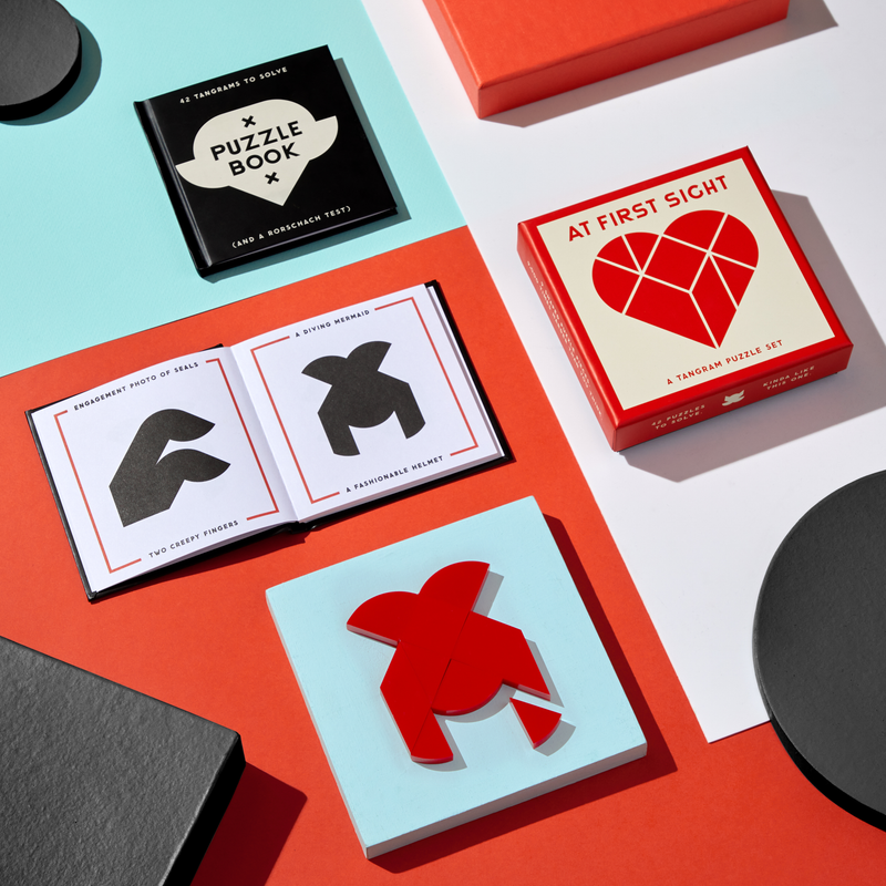 At First Sight Tangram Puzzle Galison 