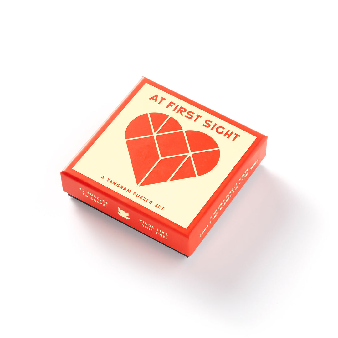 At First Sight Tangram Puzzle Galison 