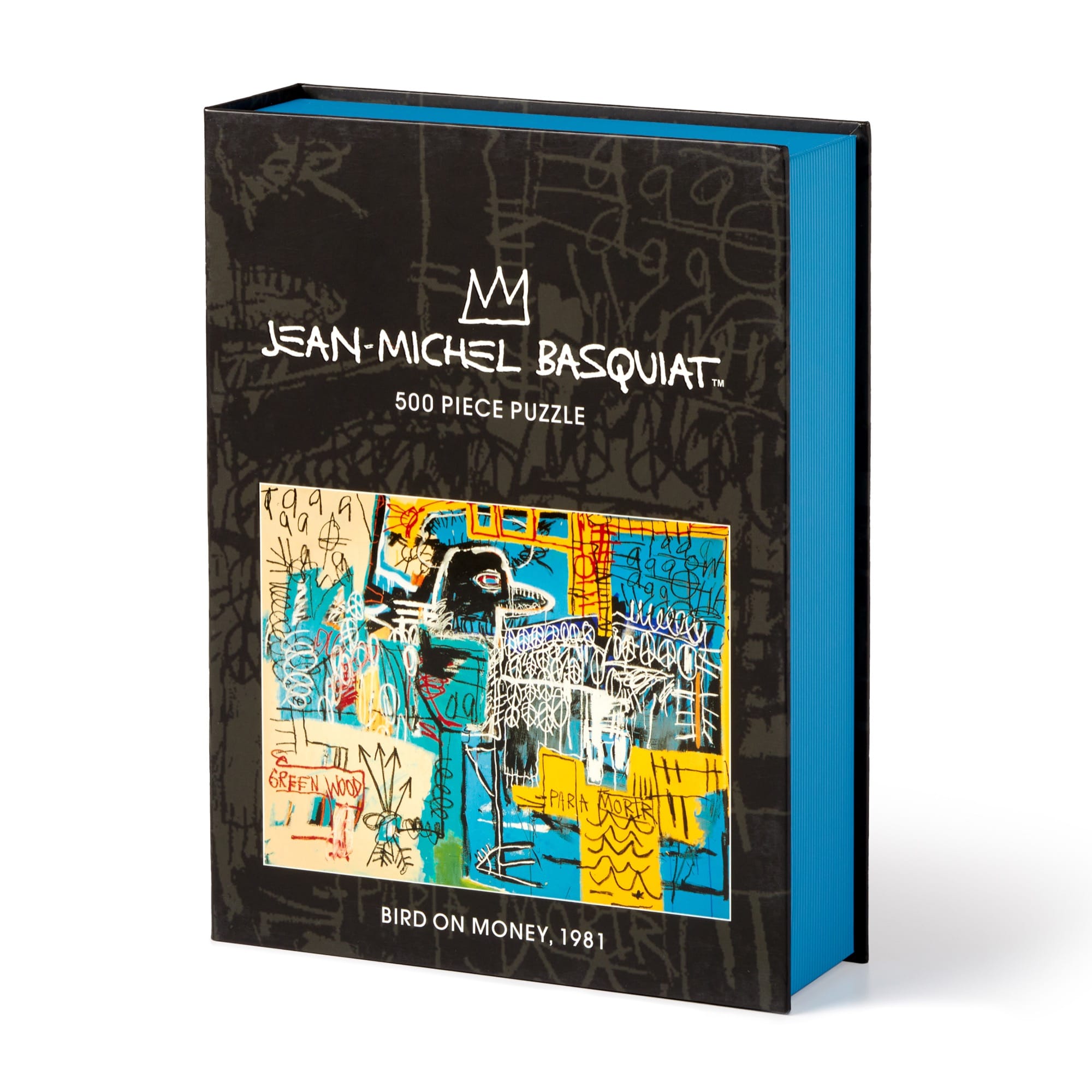 Basquiat Bird on Money 500 Piece Book Puzzle – Galison