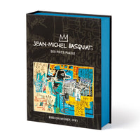 Basquiat Bird on Money 500 Piece Book Puzzle Jean-Michel Basquiat 