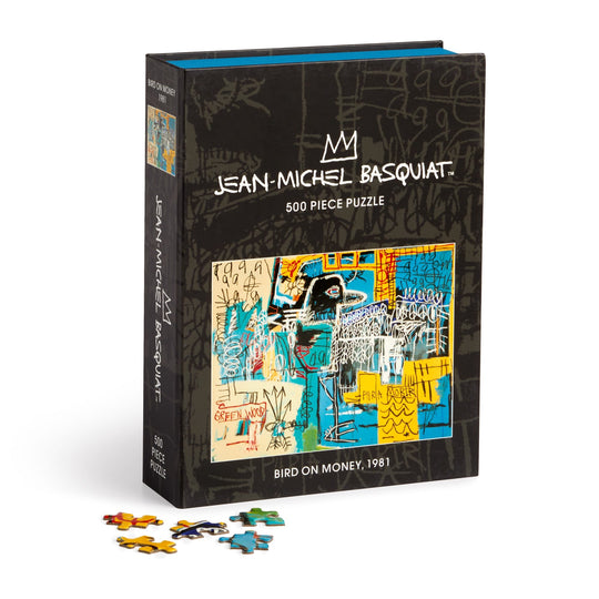 Basquiat Bird on Money 500 Piece Book Puzzle Jean-Michel Basquiat 