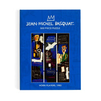 Basquiat Horn Players 500 Piece Book Puzzle Jean-Michel Basquiat 