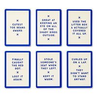 Because This Cat Is Embarrassing - Pet Shame/Praise Deck Card Game Brass Monkey 