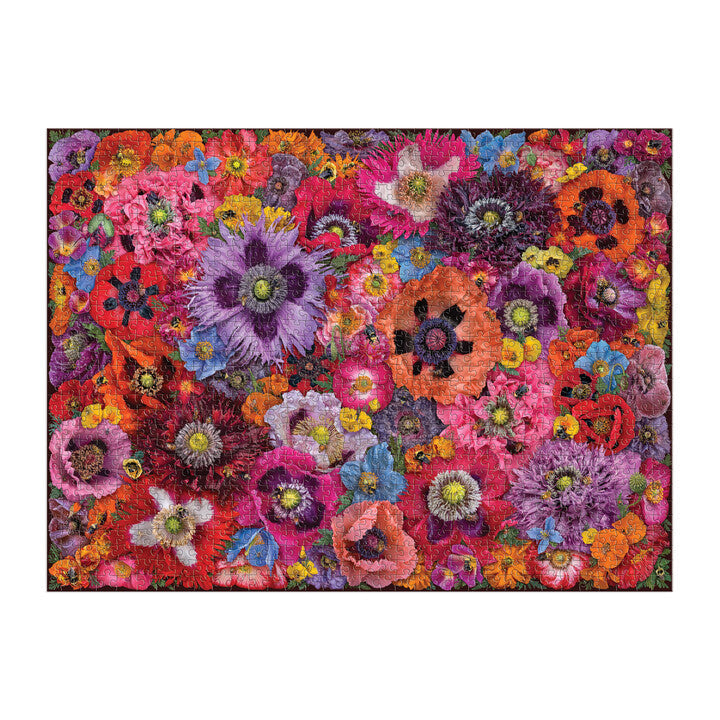 Bees in the Poppies 1000 Piece Puzzle Puzzles Troy Litten 