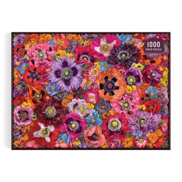 Bees in the Poppies 1000 Piece Puzzle Puzzles Troy Litten 