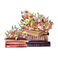 Ben Giles Blooming Books 750 Piece Shaped Puzzle 750 Piece Puzzles Galison 