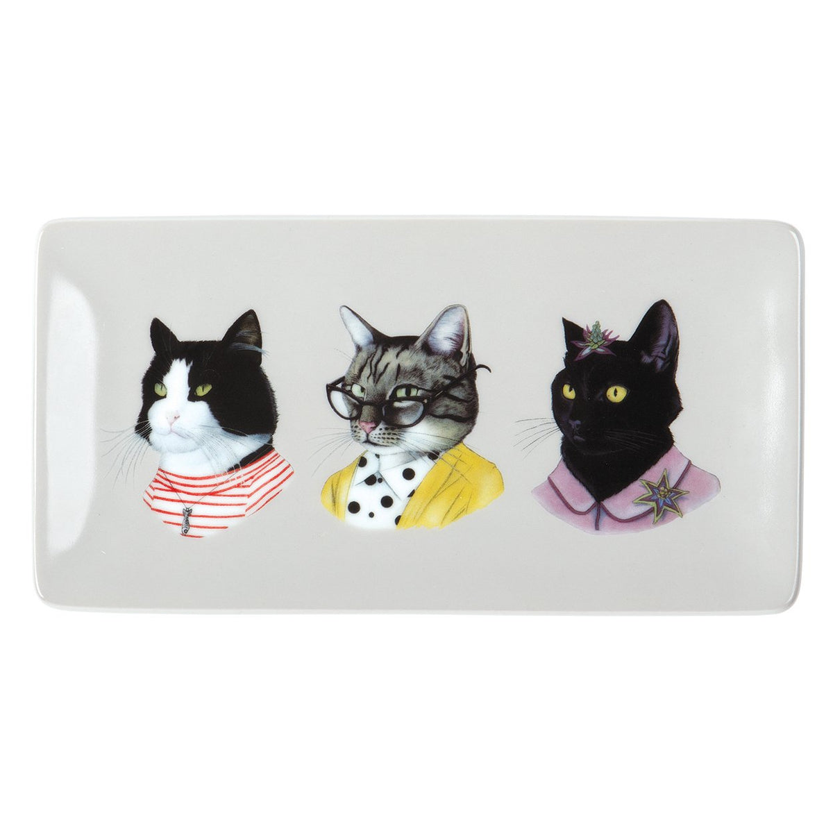 Berkley Bestiary Animal Portrait Large Porcelain Tray Porcelain Trays Galison 