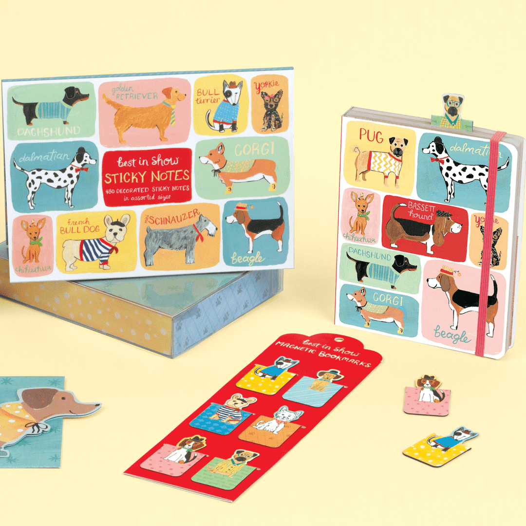 Best in Show Magnetic Bookmarks Bookmarks Galison 