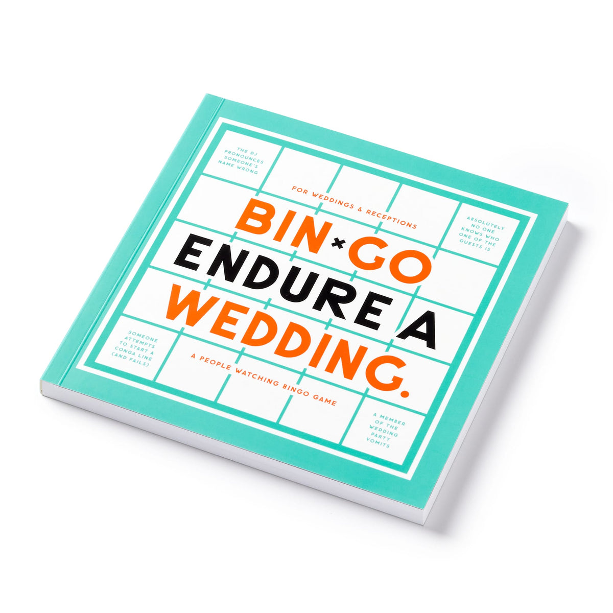 Bin-go Endure A Wedding Bingo Book Brass Monkey 