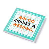 Bin-go Endure A Wedding Bingo Book Brass Monkey 