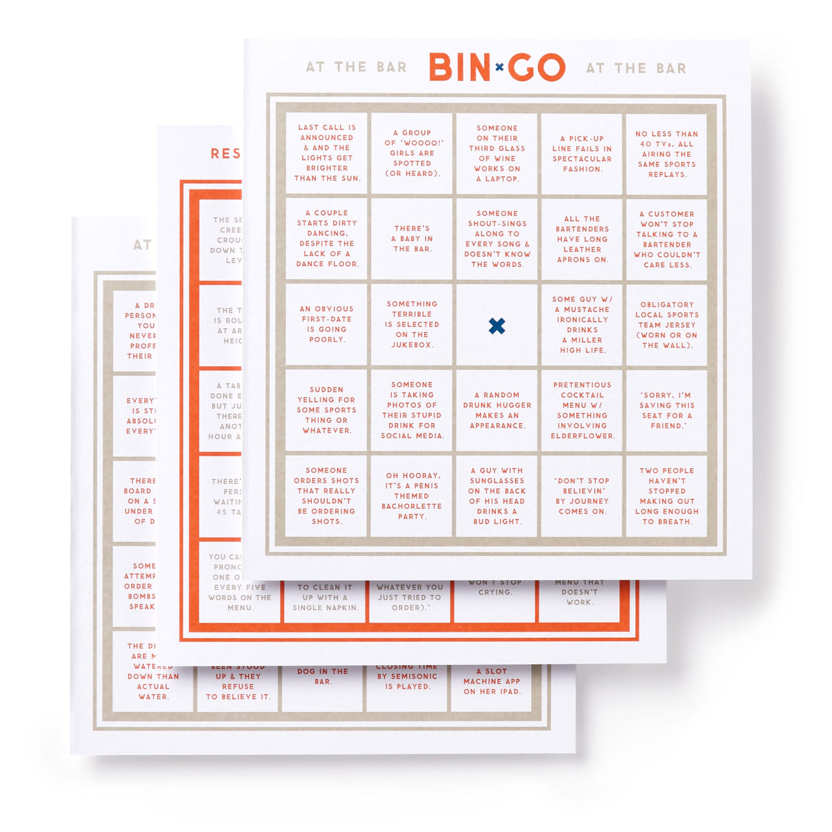 Bin-go Get Some Drinks Bingo Book Brass Monkey 