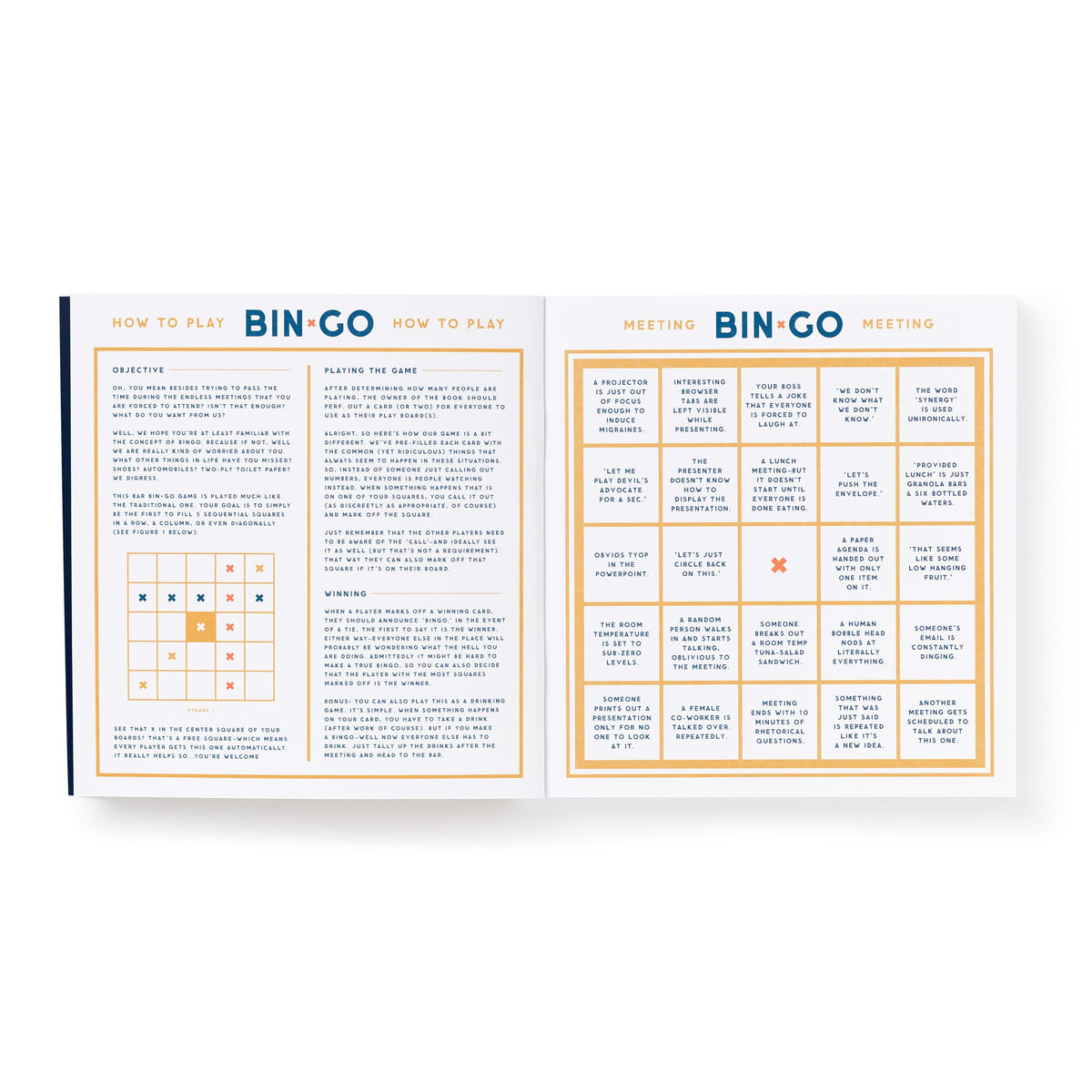 Bin-go To A Dumb Meeting Bingo Book Brass Monkey 